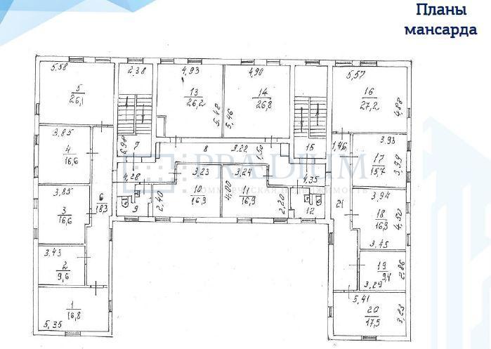 Продам офис в Москве, д 14/16 стр 1