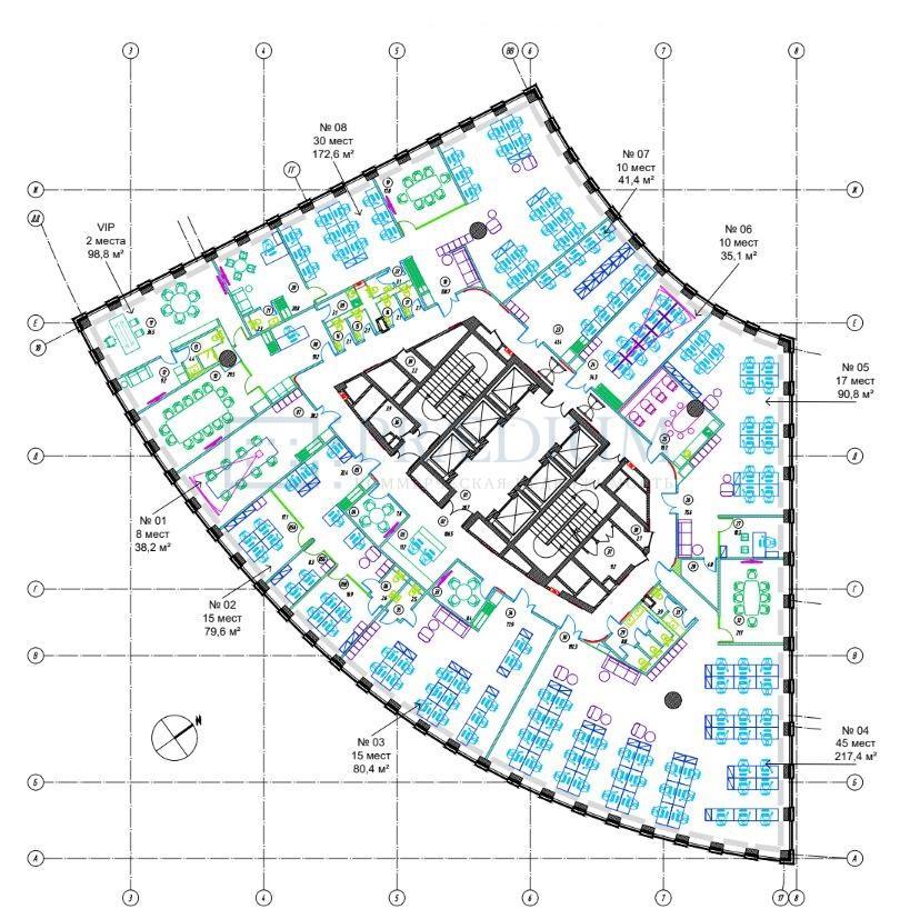 Продам офис в Москве, д 5А к 1