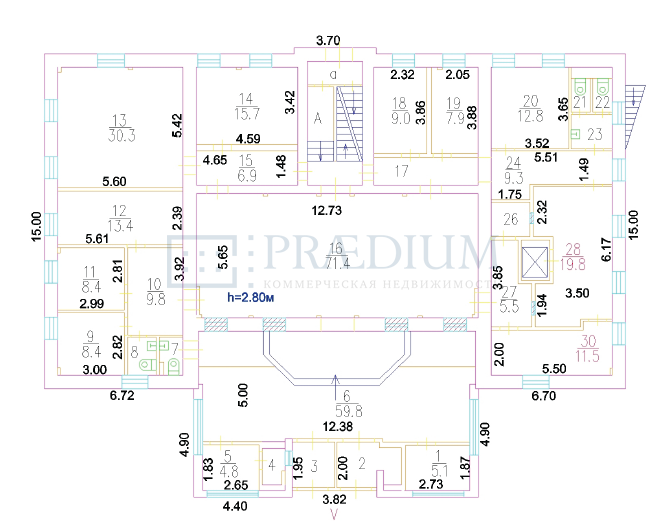 Продам торговое помещение в Москве, Варшавское шоссе, д 66 к 2