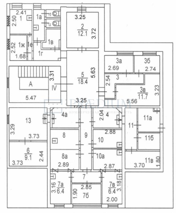 Сдается офис в Москве, д 12 стр 1