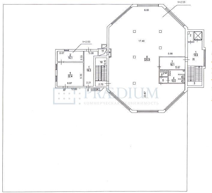 Продам торговое помещение в Москве, д 8