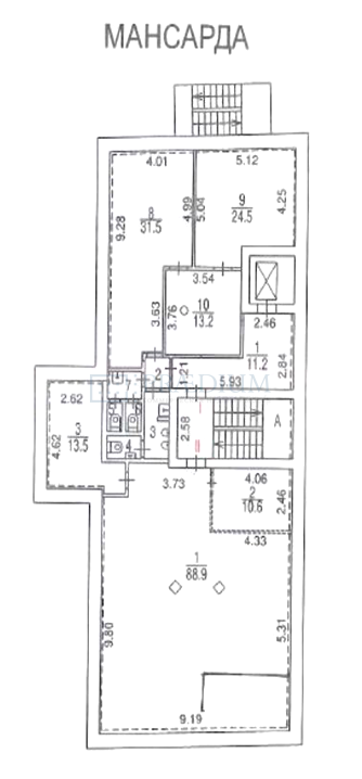 Сдается офис в Москве, д 39 стр 1