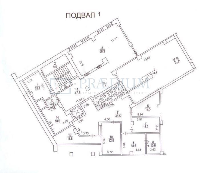 Продам торговое помещение в Москве, д 19