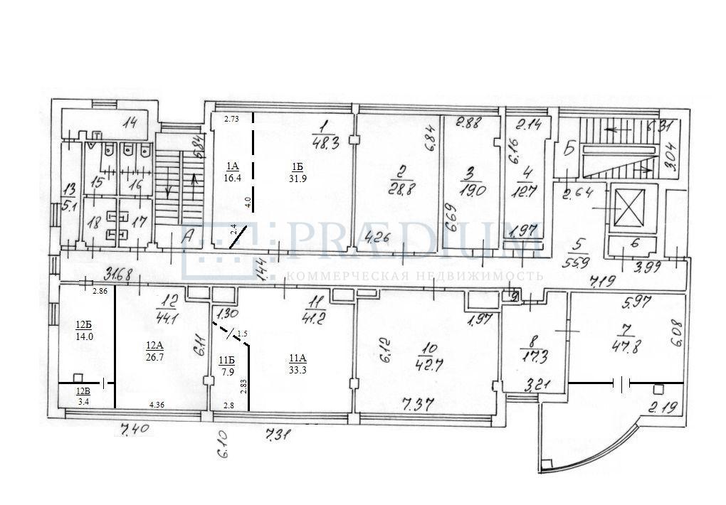 Сдается офис в Москве, д 34 стр 3