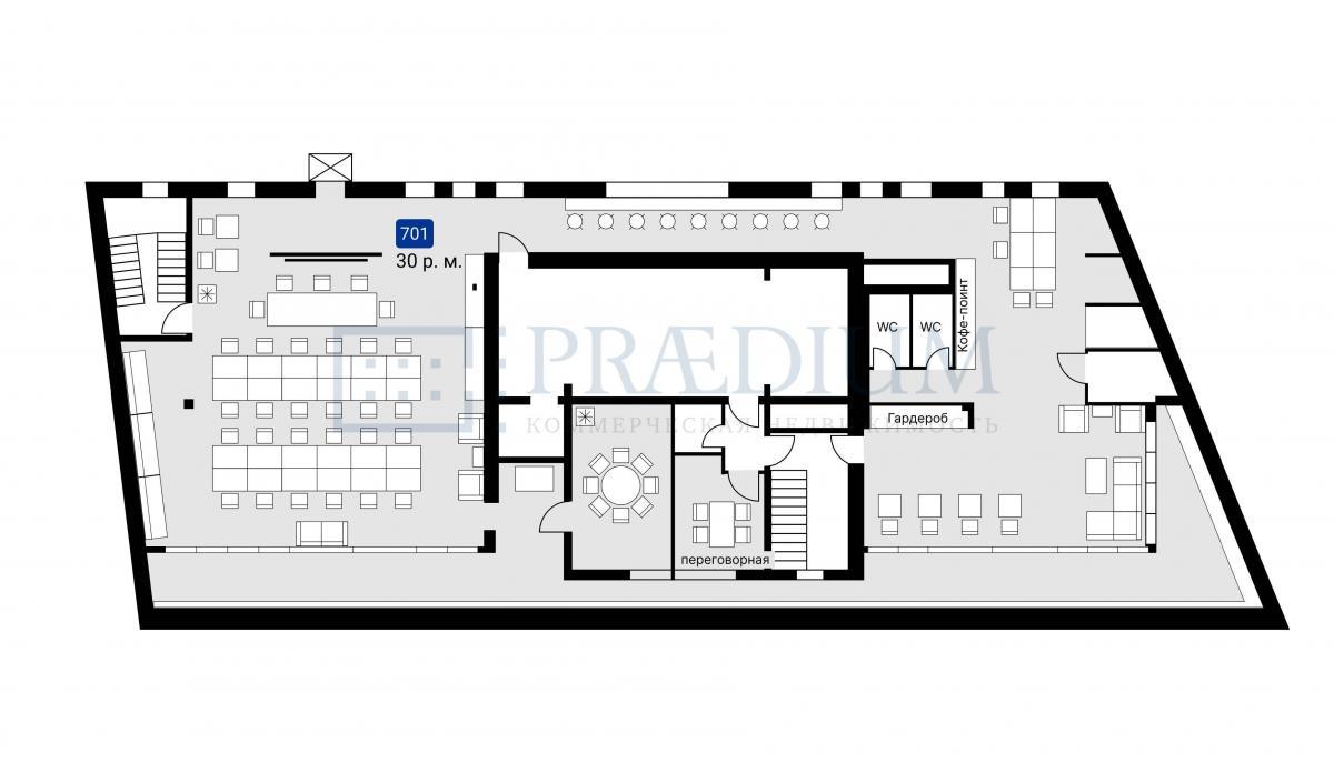 Сдается офис в Москве, д 8