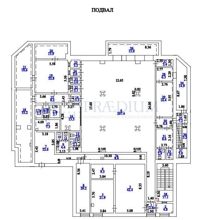 Продам торговое помещение в Москве, д 11 стр 1