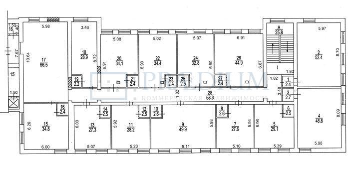 Продам офис в Москве, Басманный тупик, д 6А стр 1
