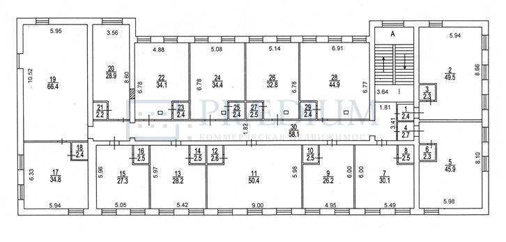 Продам офис в Москве, Басманный тупик, д 6А стр 1