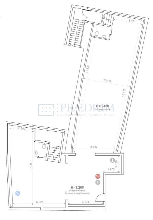 Сдается торговое помещение в Москве, д 2/6 стр 1