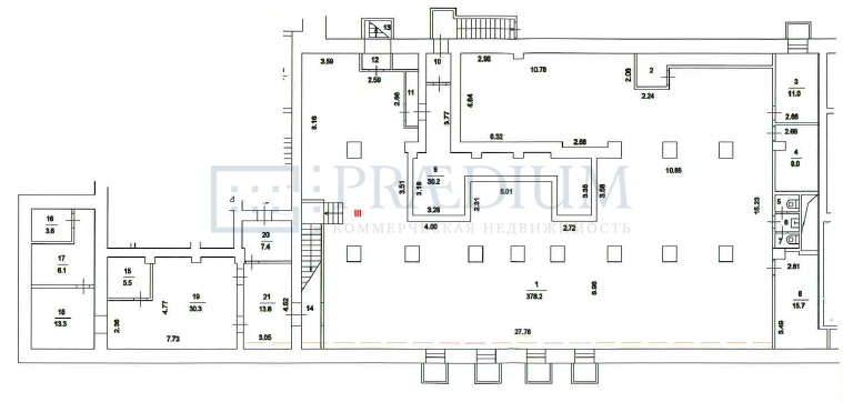 Продам торговое помещение в Москве, д 11 стр 1