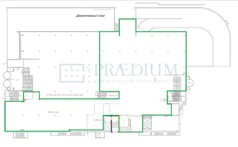 Сдается торговое помещение в Москве, д 88