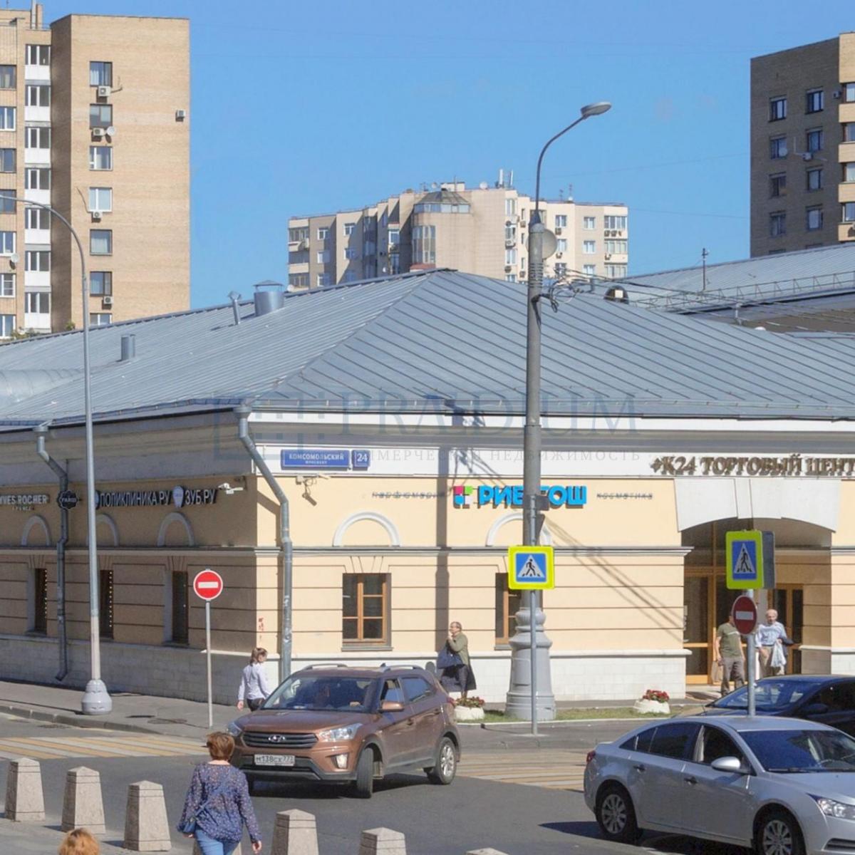 Сдается торговое помещение в Москве, д 24 стр 1