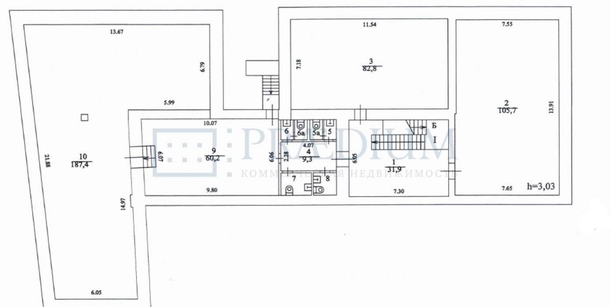 Сдается офис в Москве, д 1 стр 1