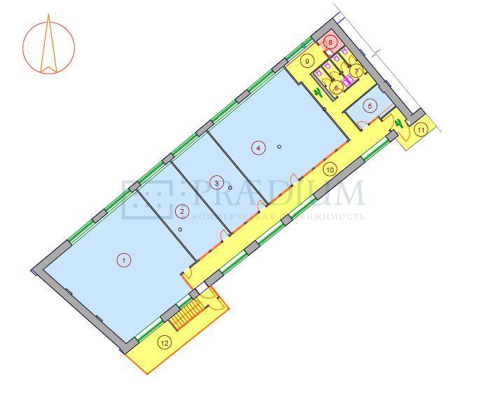 Сдается торговое помещение в Москве, д 11 стр 8