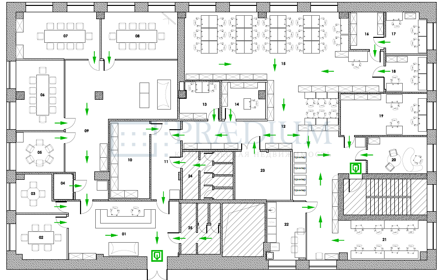 Сдается офис в Москве, д 76 стр 1