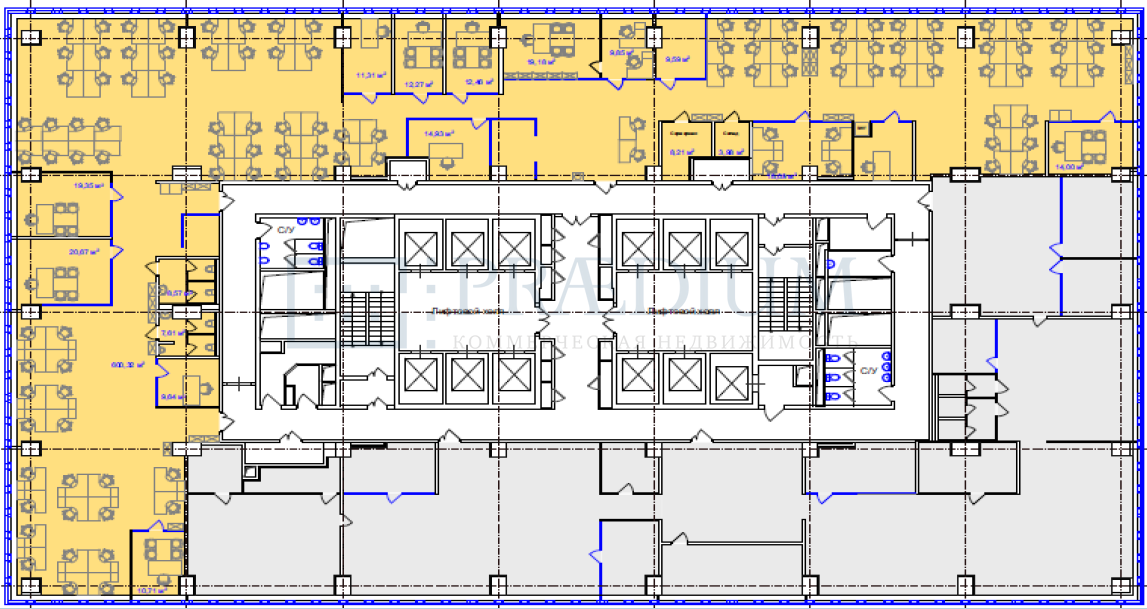Сдается офис в Москве, д 65 стр 1