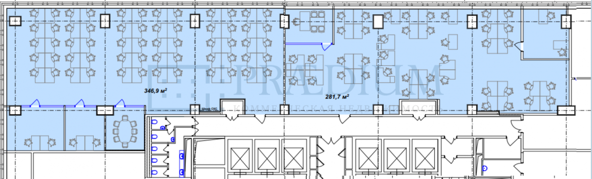 Сдается офис в Москве, д 65 стр 1