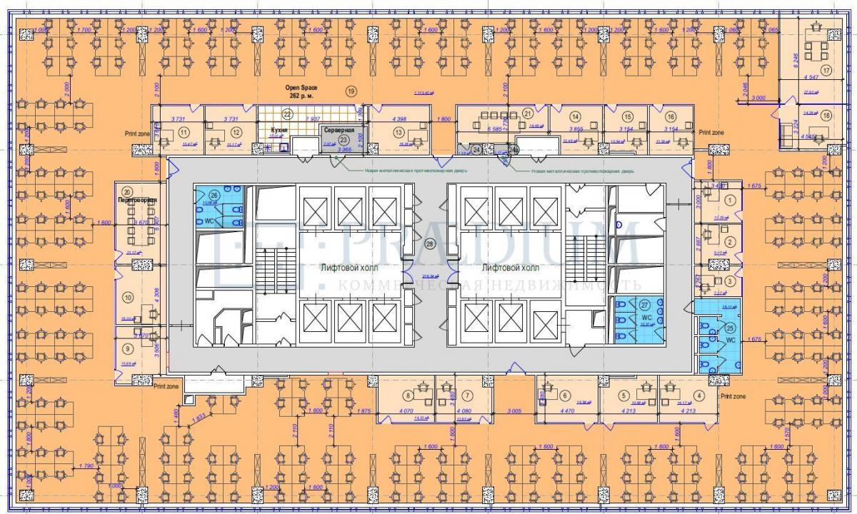 Сдается офис в Москве, д 65 стр 1
