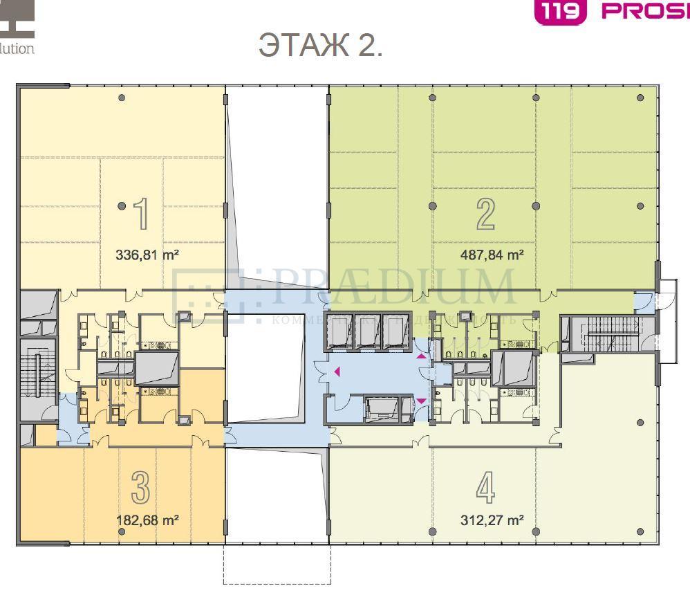 Сдается офис в Москве, д 119А