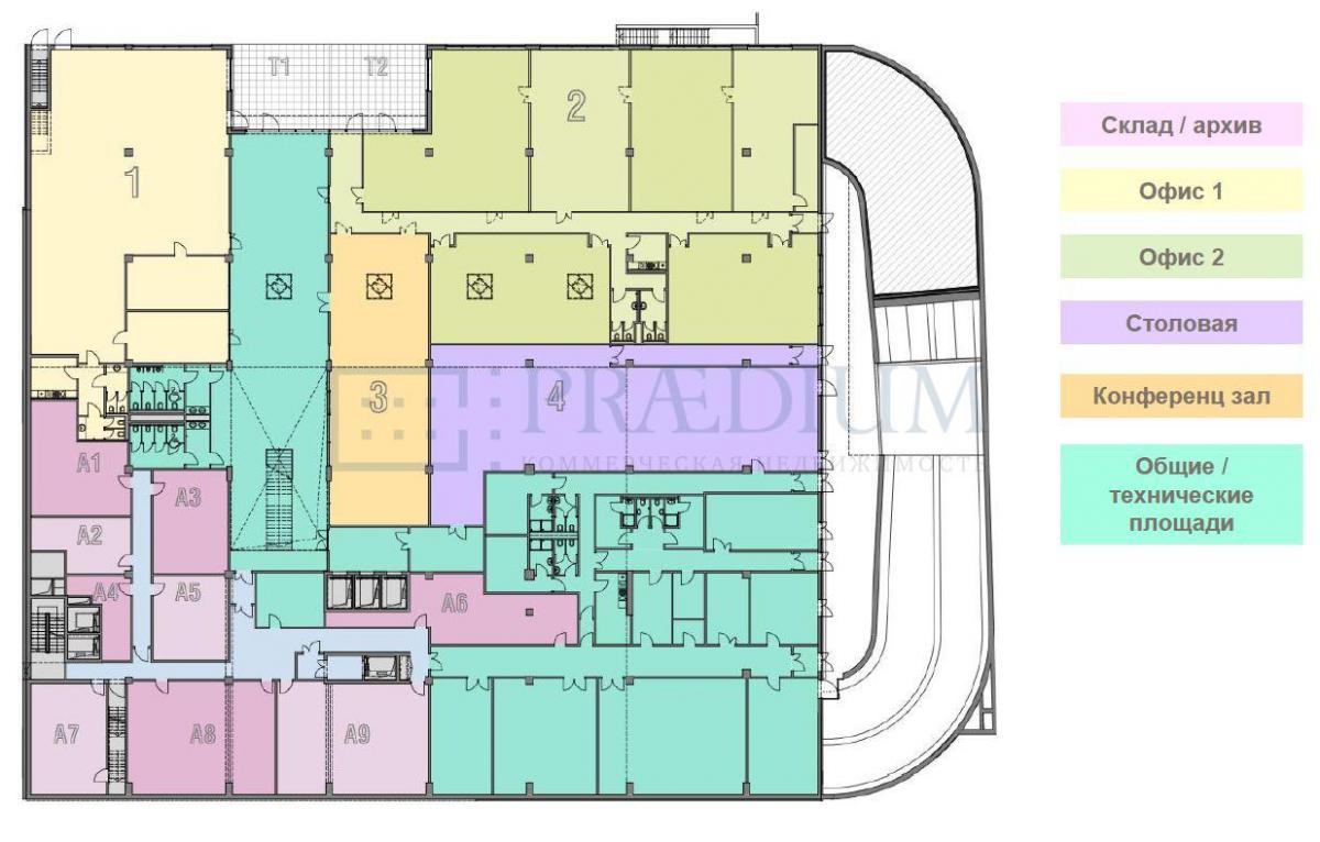 Сдается офис в Москве, д 119А