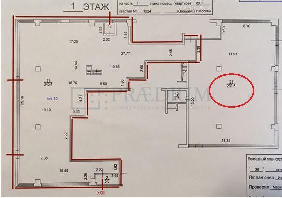 Продам торговое помещение в Москве, д 6 к 2