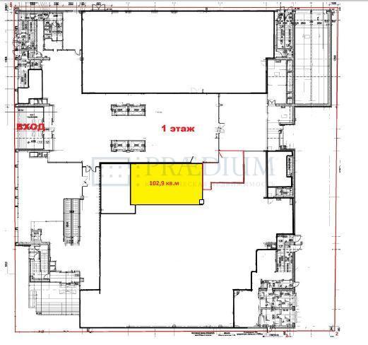 Сдается торговое помещение в Москве, д 16 стр 5