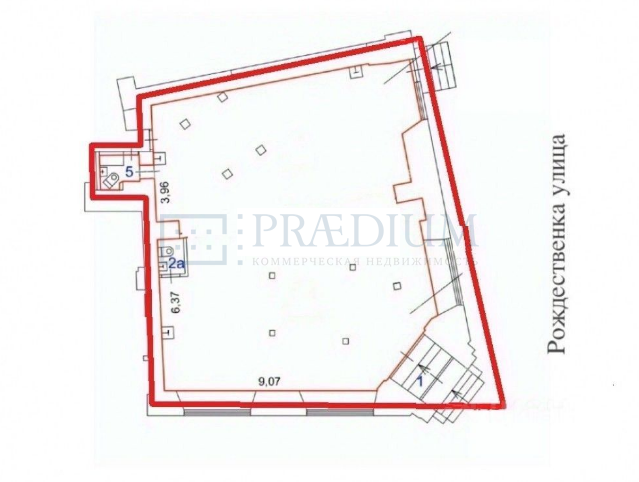 Продам торговое помещение в Москве, д 5/7 стр 2