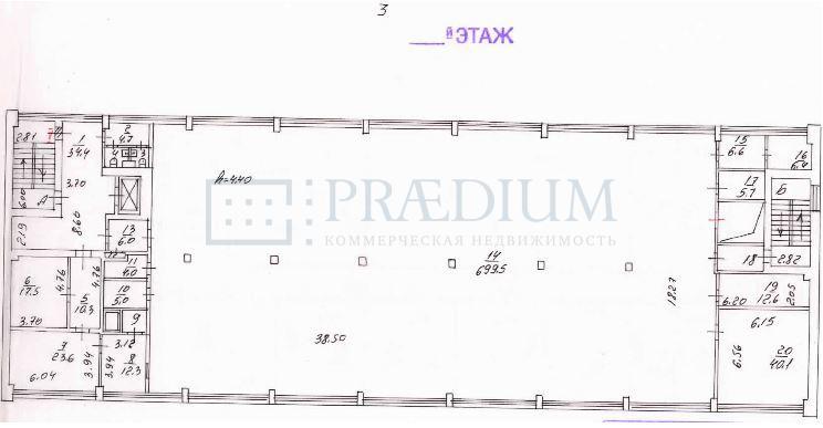 Сдается офис в Москве, д 6 к 2
