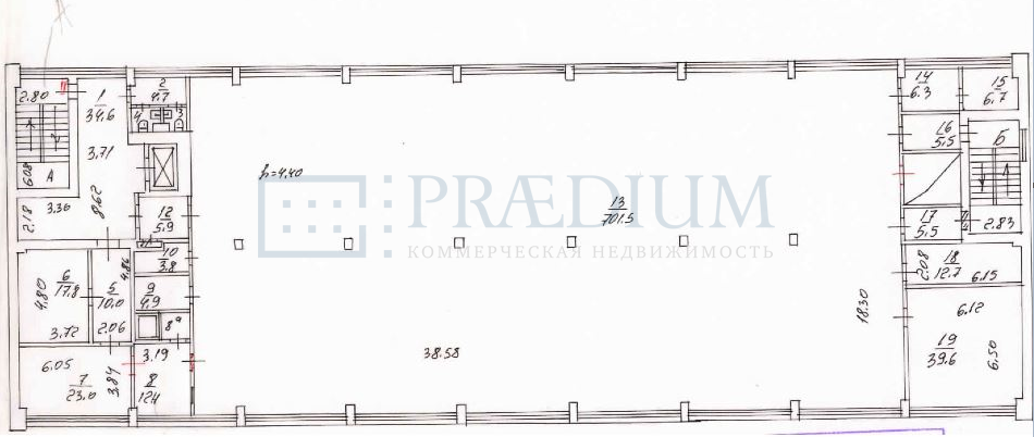 Продам офис в Москве, д 6 к 2