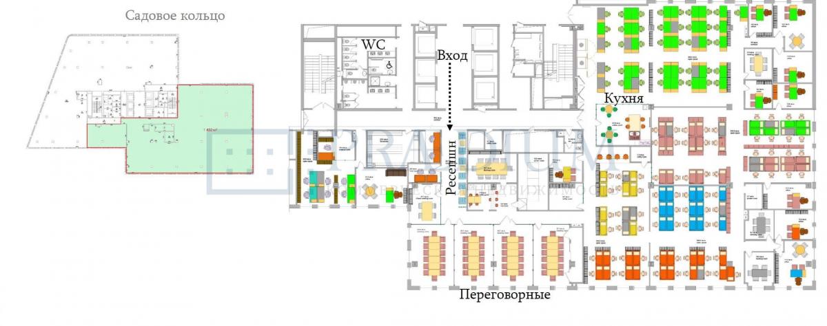 Сдается офис в Москве, д 35