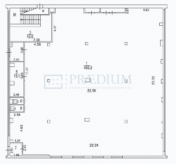 Продам торговое помещение в Москве, Старокалужское шоссе, д 62