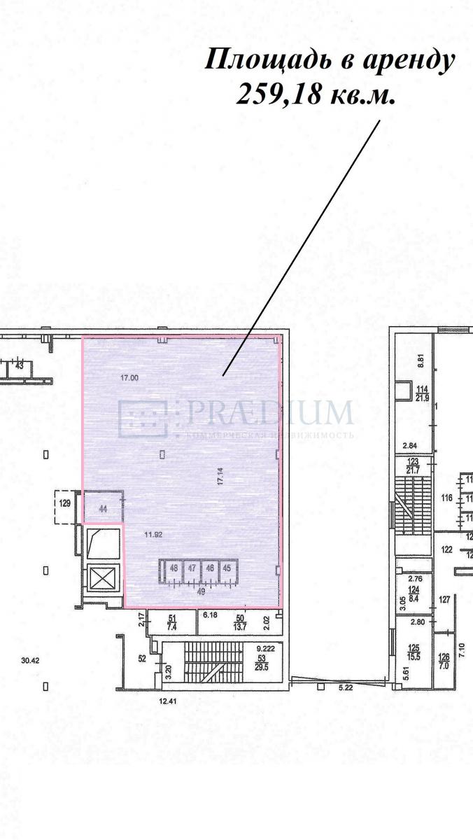 Сдается торговое помещение в Москве, д 8 к 1