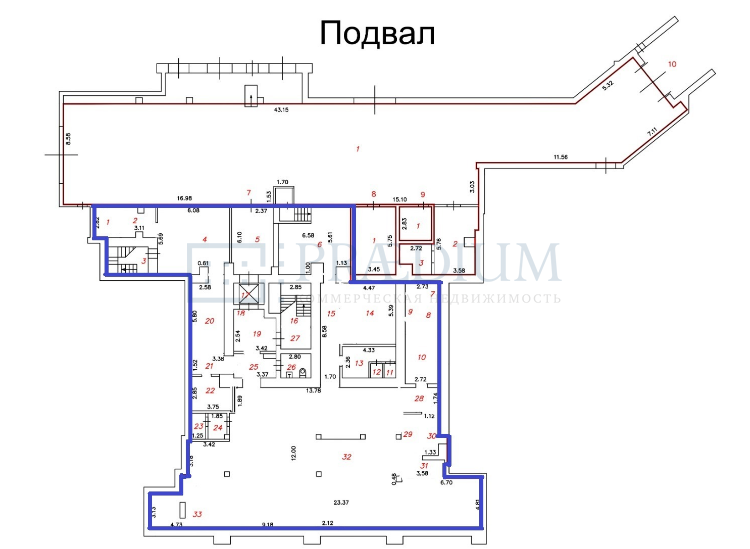 Сдается торговое помещение в Москве, д 40