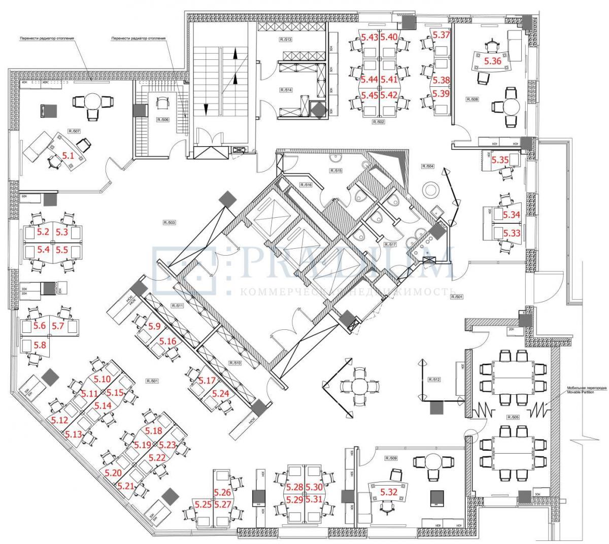 Сдается офис в Москве, д 24 стр 1