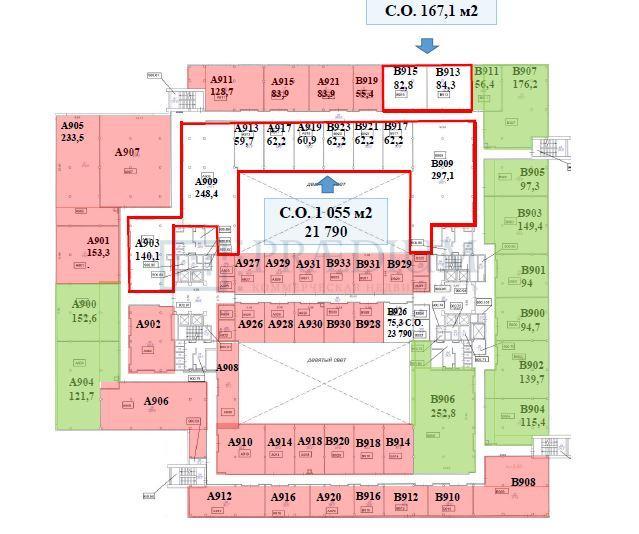 Сдается офис в Москве, д 2 стр 3