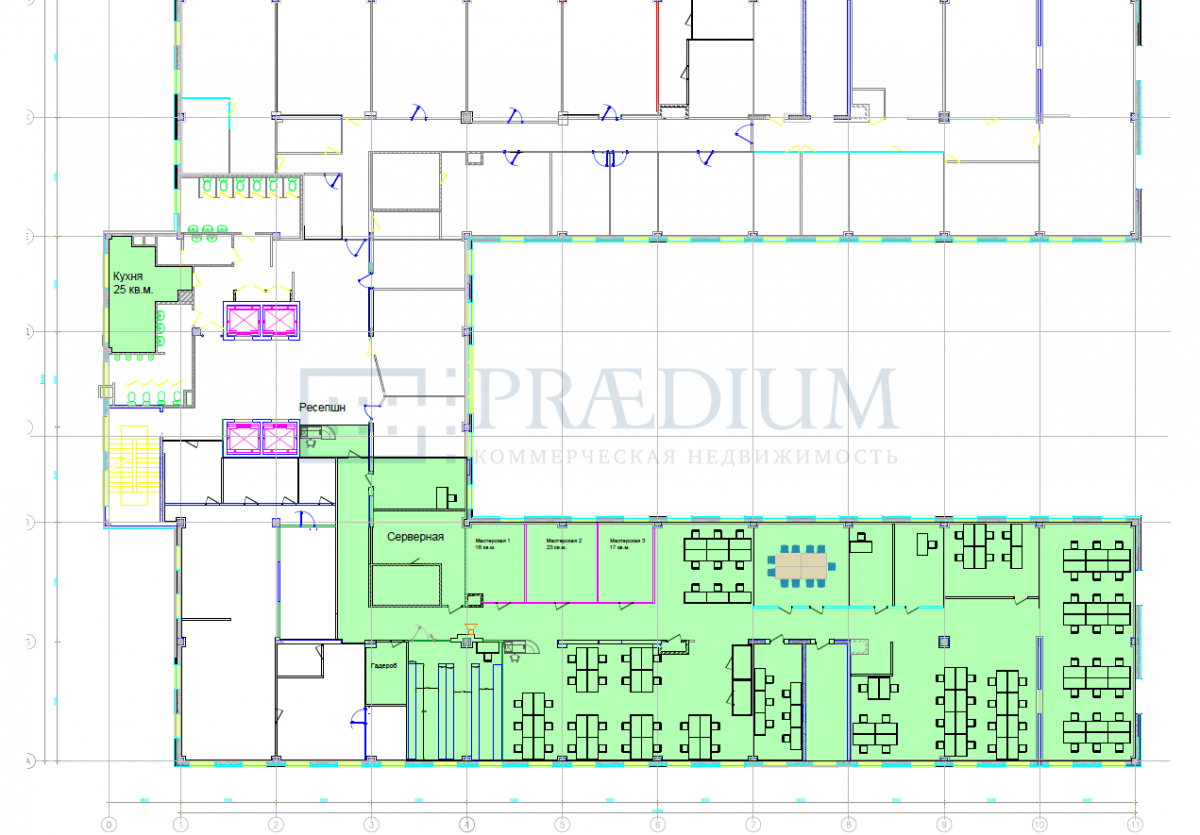 Сдается офис в Москве, д 2Б стр 6