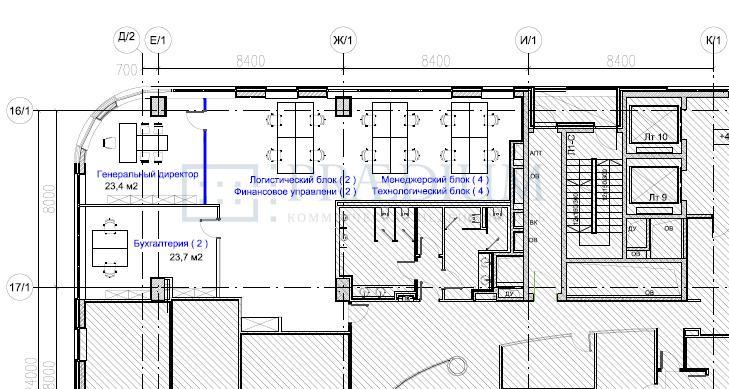 Сдается офис в Москве, д 12 к 1