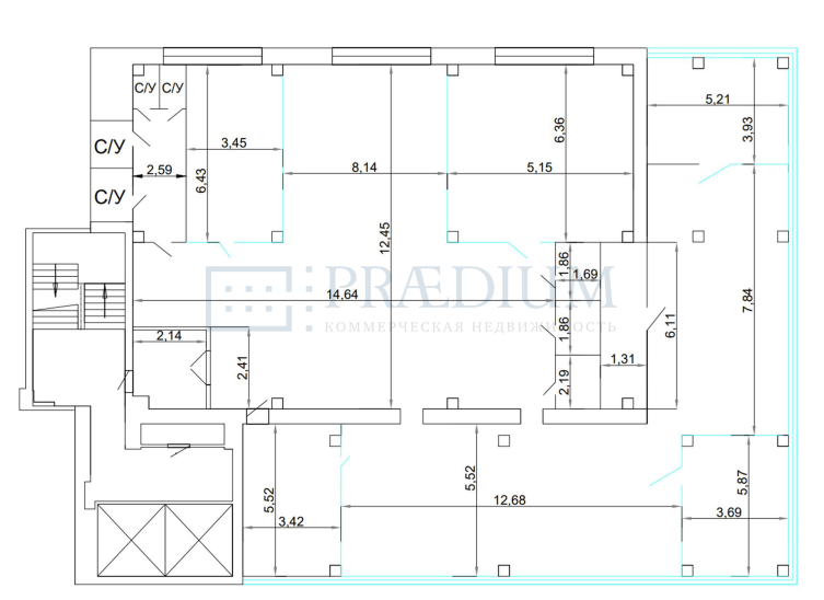 Продам офис в Москве, д 68/70 стр 1