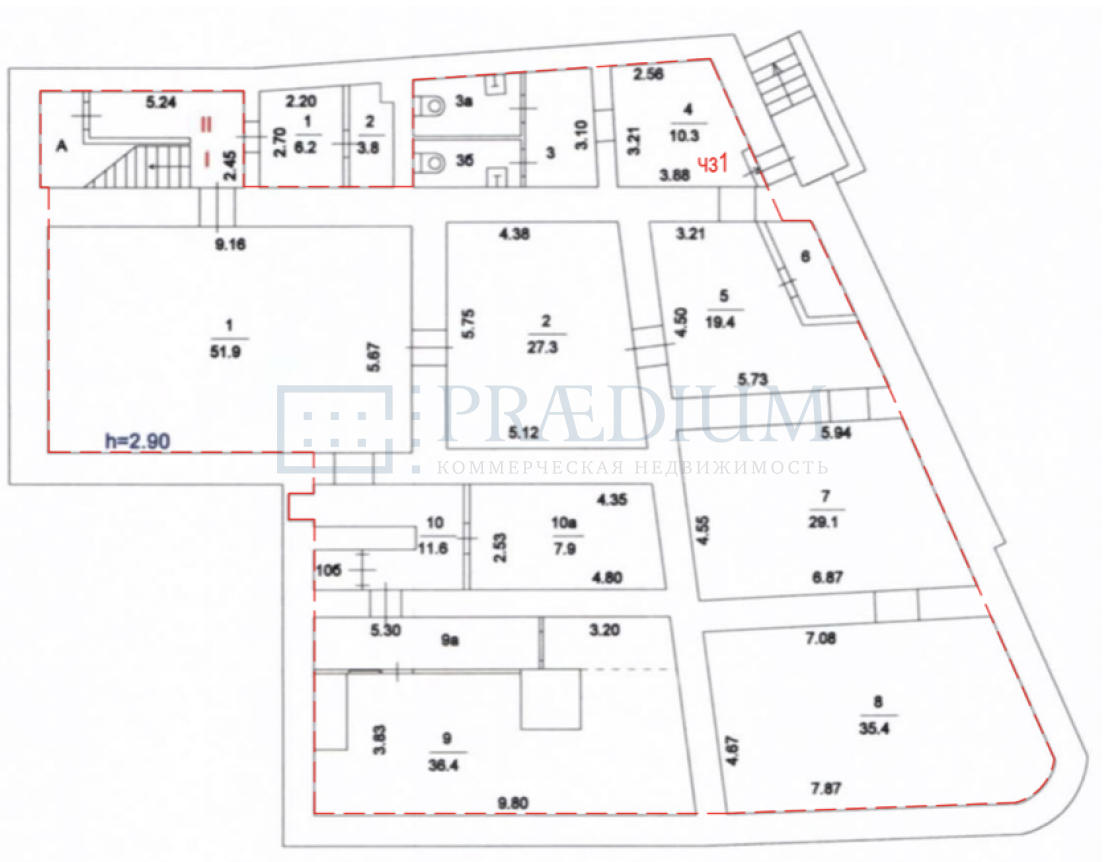 Сдается торговое помещение в Москве, д 1/15 стр 1