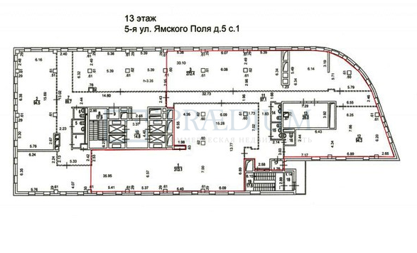 Сдается офис в Москве, д 5 стр 1