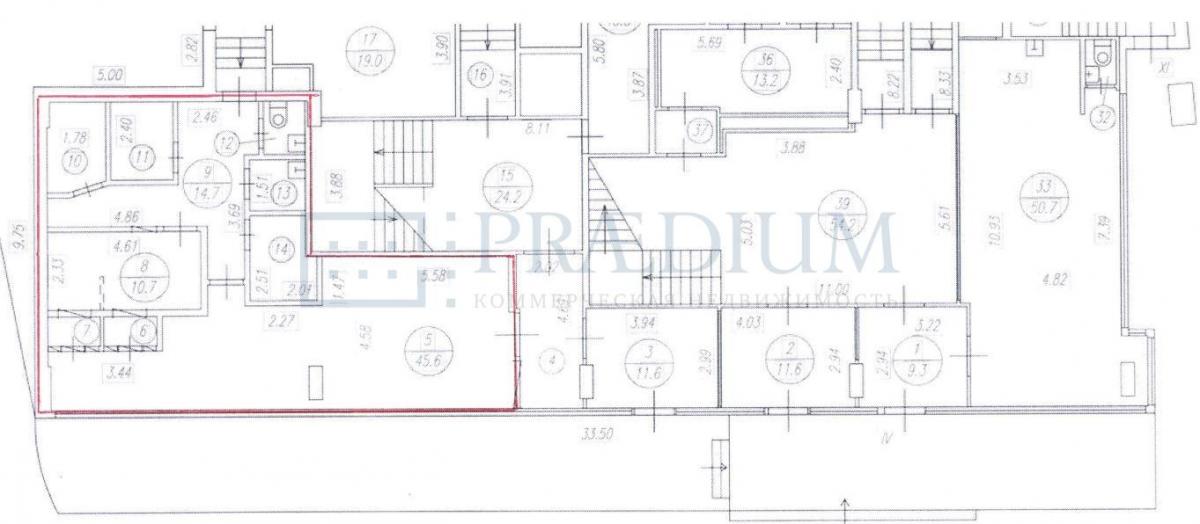 Сдается торговое помещение в Москве, д 77