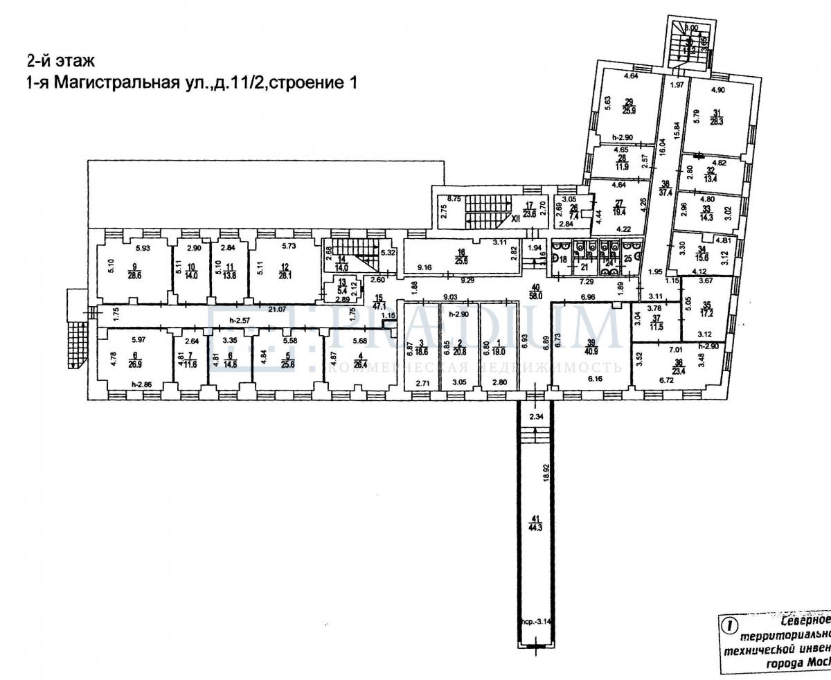 Сдается офис в Москве, д 11/2