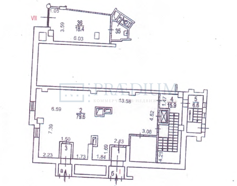 Сдается торговое помещение в Москве, д 8