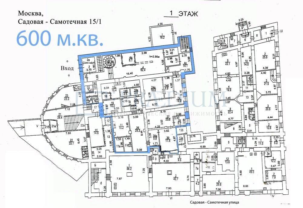 Сдается торговое помещение в Москве, д 15/1