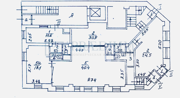 Продам офис в Москве, д 25 к 1