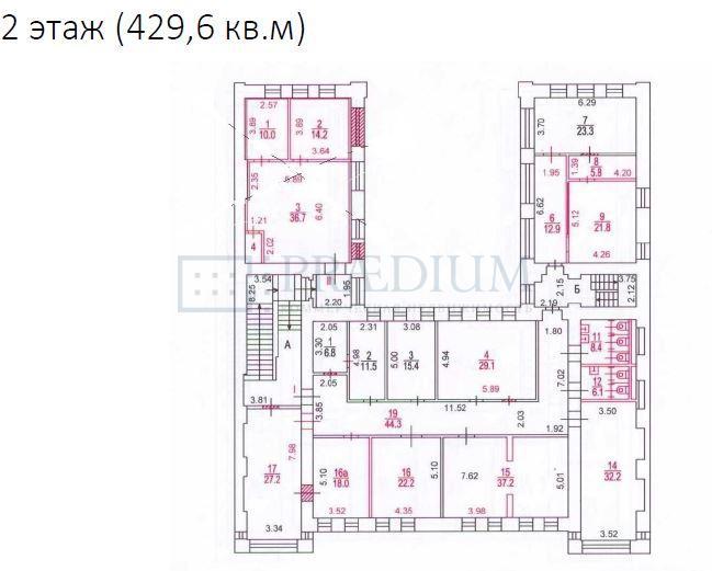 Сдается офис в Москве, д 6 стр 1
