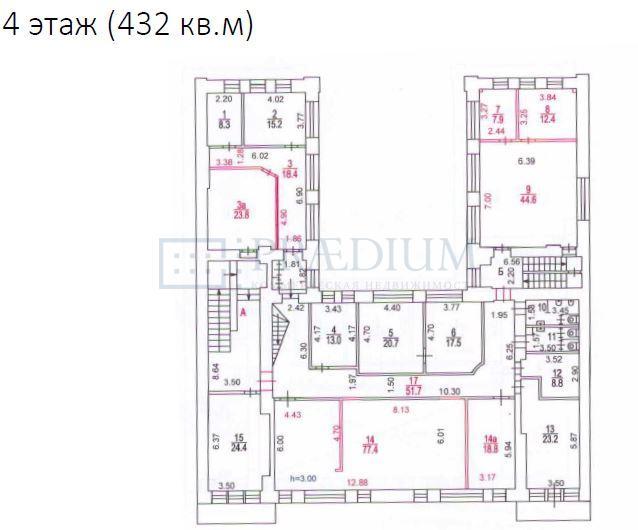 Сдается офис в Москве, д 6 стр 1