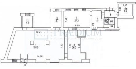 Продам торговое помещение в Москве, д 2/10 стр 1