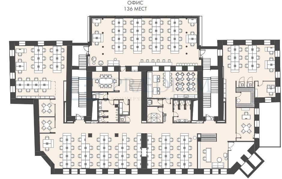 Сдается офис в Москве, д 2/1