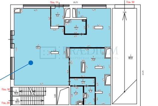 Продам торговое помещение в Москве, д 24